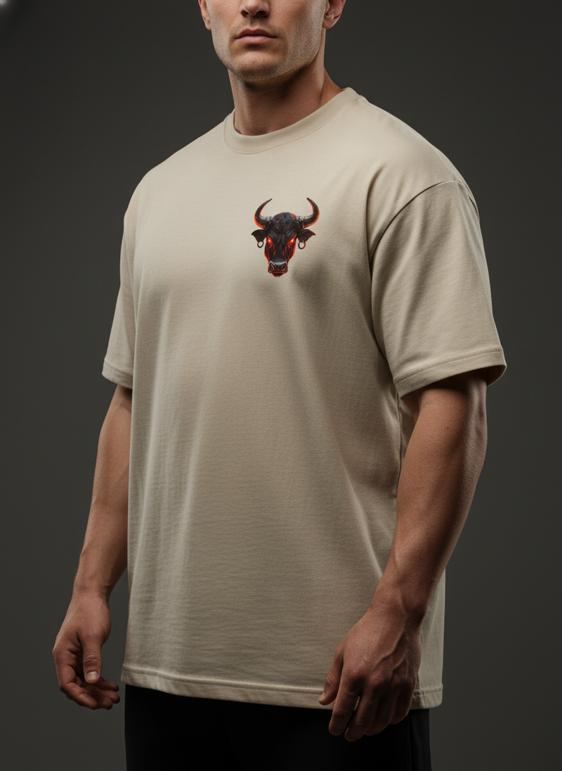 Inferno Bull Oversized Tee