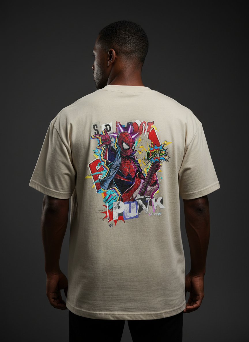 Spider-Punk Streetwear Tee