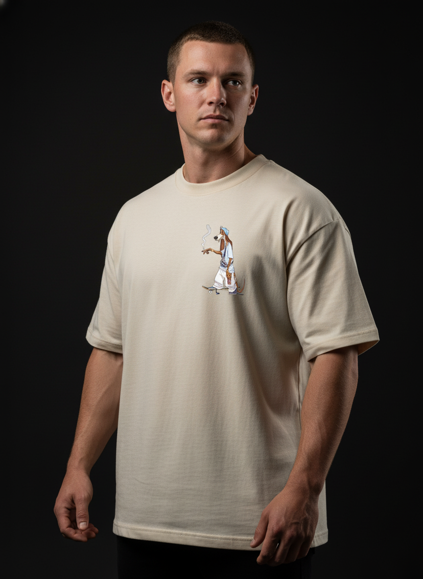 Skater Hound Oversized Tee