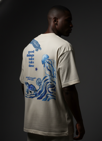 Oceanic Wisdom Oversized Tee