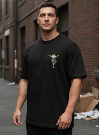 Dancing Frog Oversized Tee