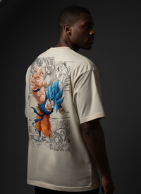 Blue Saiyan Manga Panels Teee