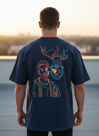 Neon Dual Portrait Tee