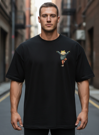 Dancing Frog Oversized Tee