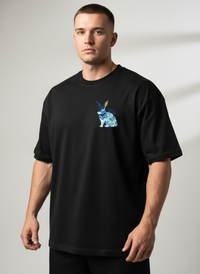Mosaic Rabbit Oversized Tee