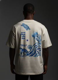 Oceanic Wisdom Oversized Tee