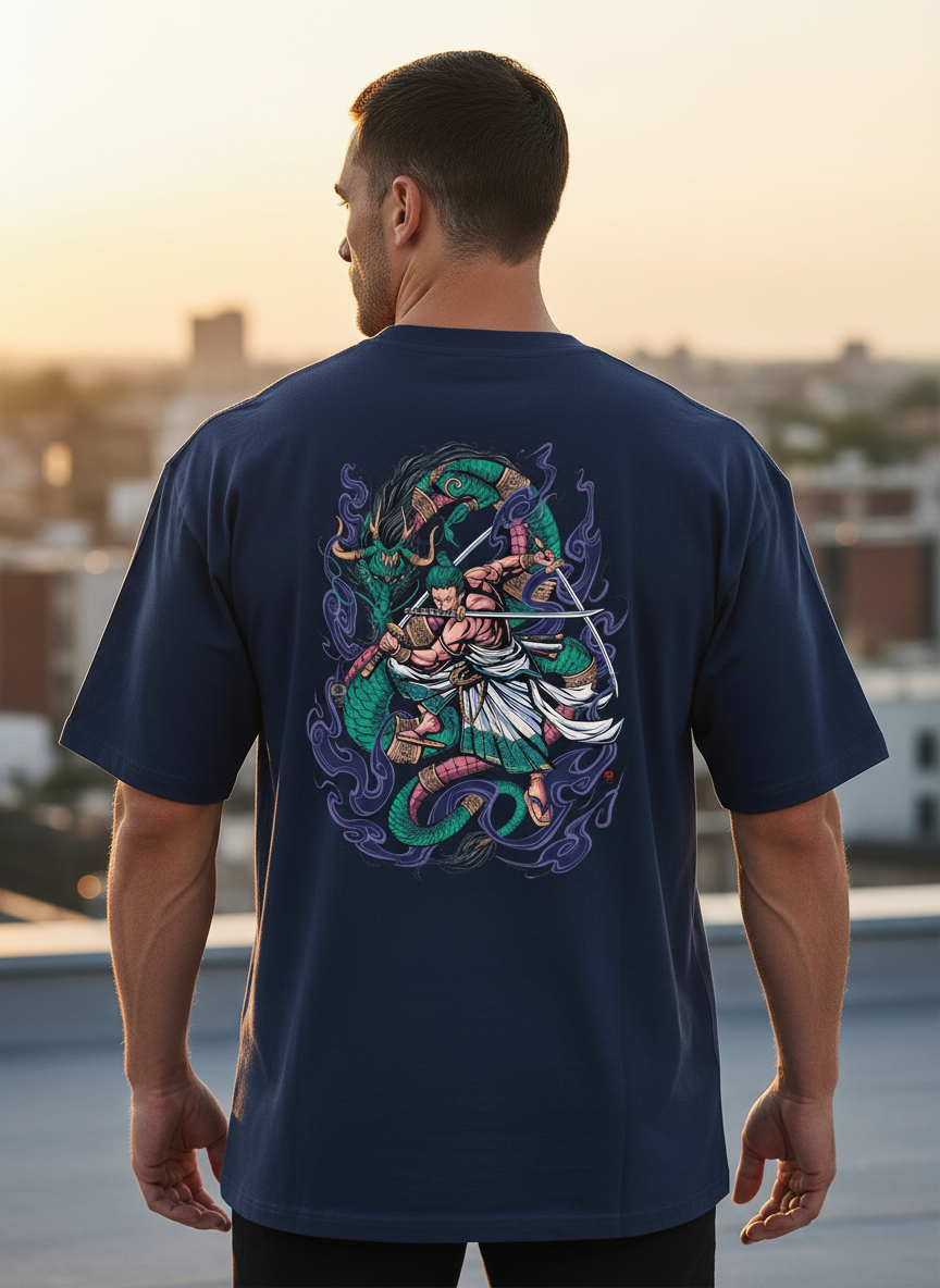 Zoro Dragon Spirit Oversized Tee