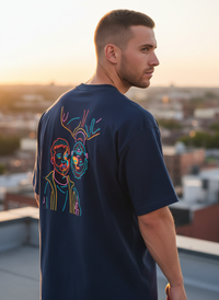 Neon Dual Portrait Tee