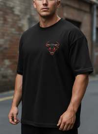 Inferno Bull Oversized Tee