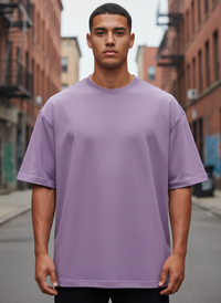 PLAIN 240 GSM OVERSIZE TEES