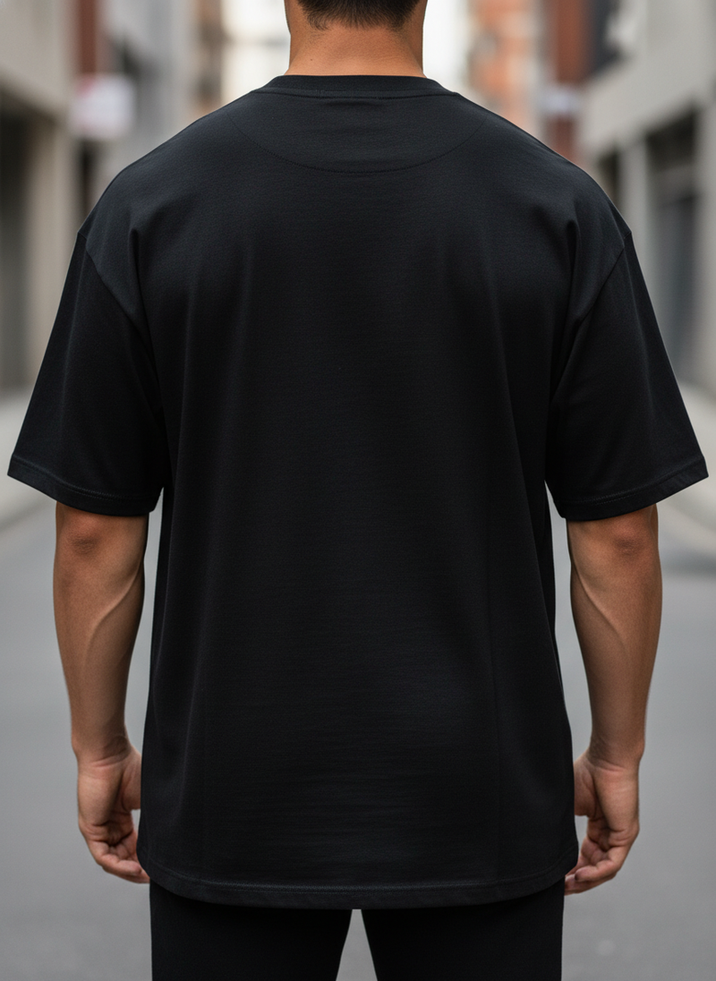 PLAIN 240 GSM OVERSIZE TEES