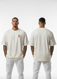 Peach Slap Oversized Tee