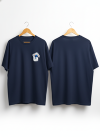 Stitch Pocket Rip Oversized Tee