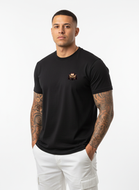 Anngi Chubby Batman Black Graphic Tee