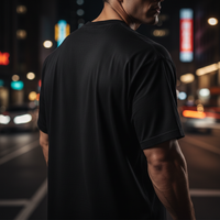 Anngi Raging Bull Graphic Tee | Black Oversized Street Style