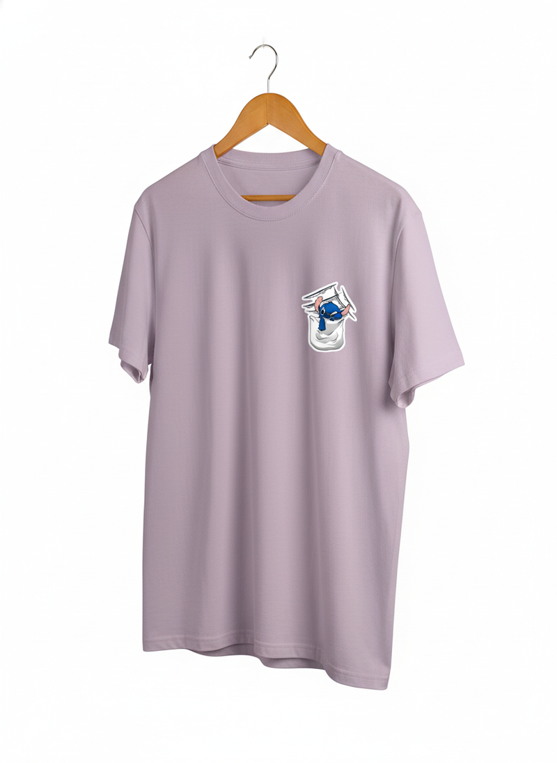 Stitch Pocket Rip Oversized Tee