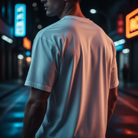 Urban B-Boy Cartoon White T-Shirt | Hip Hop Graphic Tee