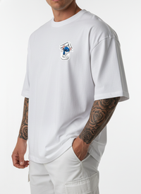 Stitch Pocket Rip Oversized Tee