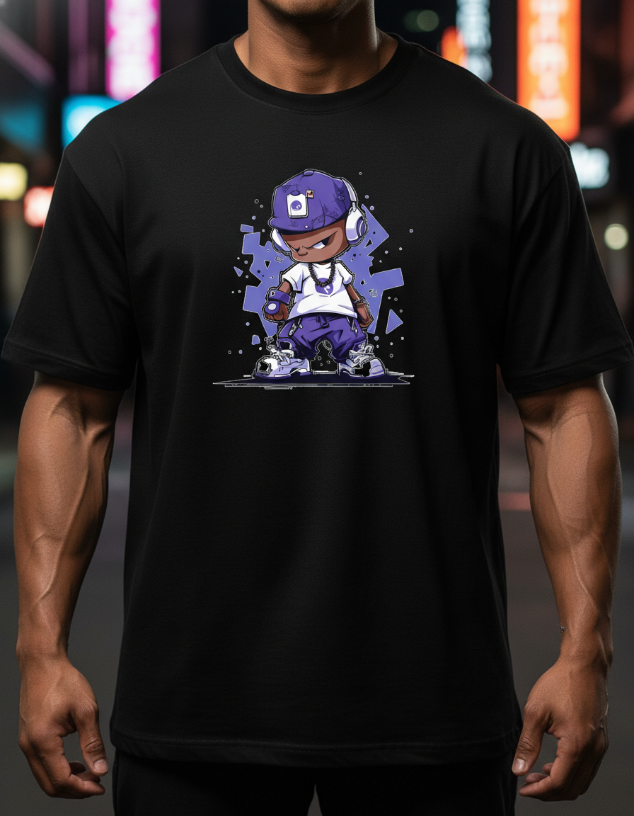 Lil' Homie Streetwear Graphic T-Shirt - Urban Hip Hop Tee