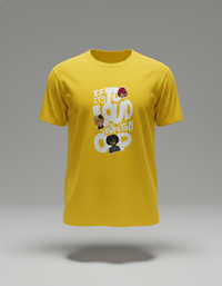Anngi Loud Music Yellow Tee