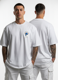 Stitch Pocket Rip Oversized Tee