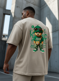 Green Vibe Bear Tee