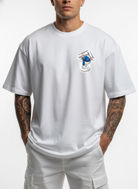 Stitch Pocket Rip Oversized Tee
