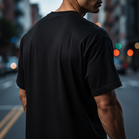 Anngi Green Hair Samurai Graphic Tee | Black Streetwear Shirt