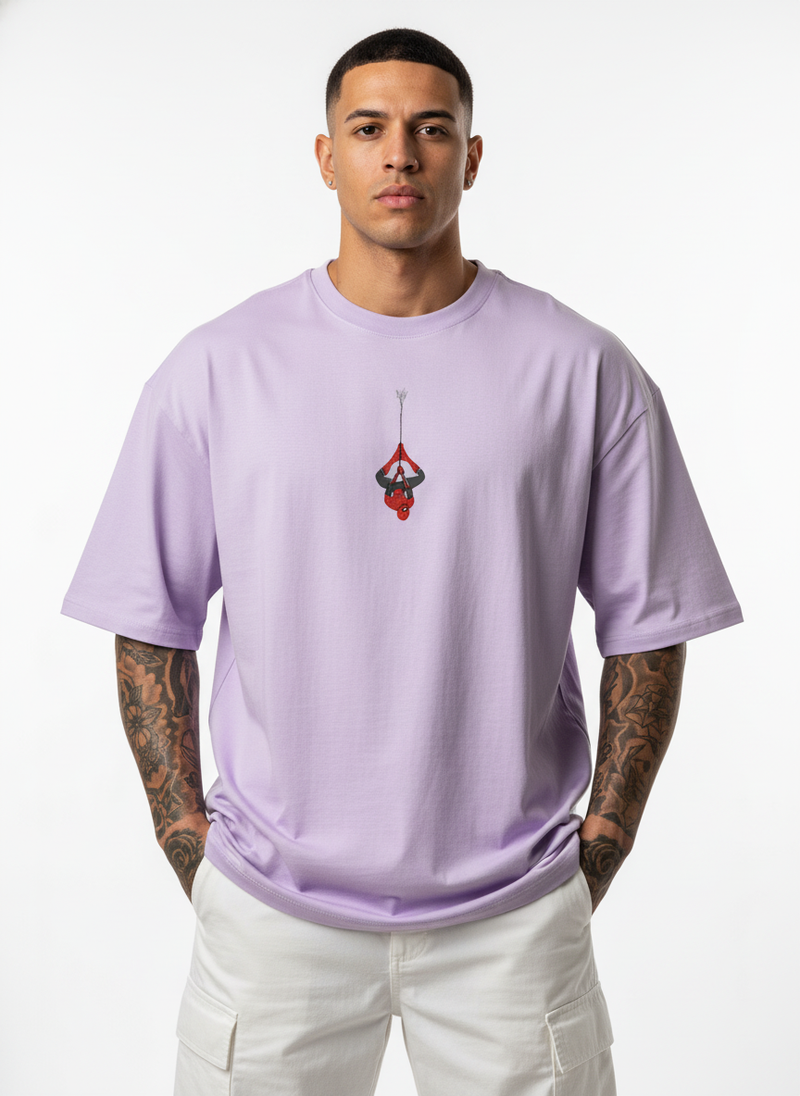 Hanging Spidey Oversized Tee
